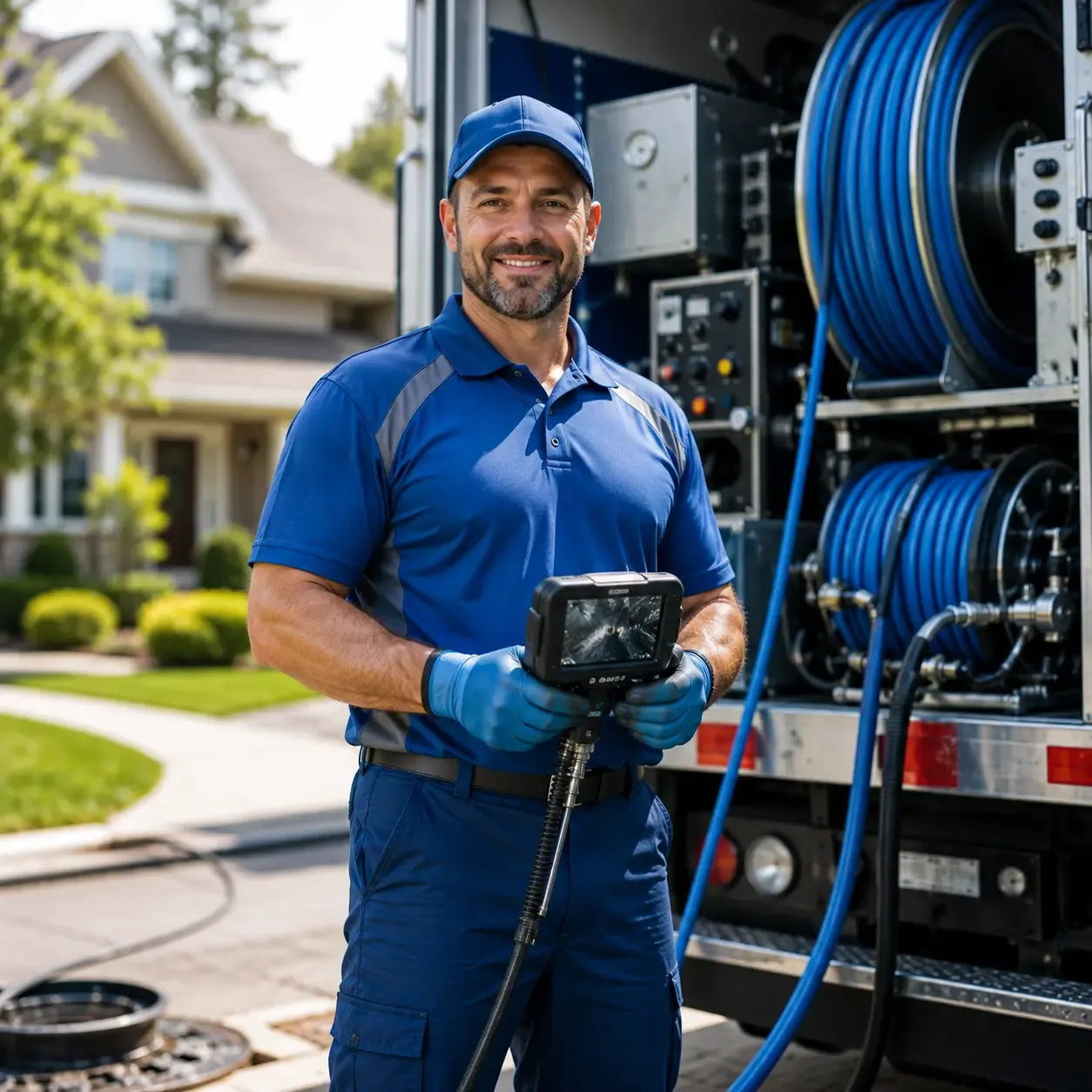 Local outdoor drain cleaning specialists in Gregory, MI